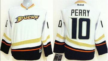 Corey Perry Anaheim Ducks white jersey