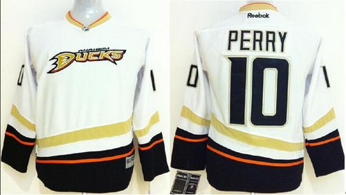 Corey Perry Anaheim Ducks white jersey