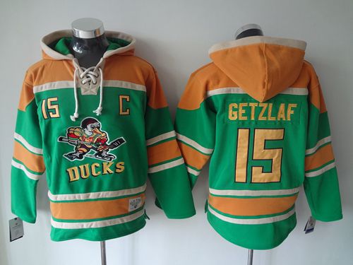Ryan Getzlaf Anaheim Ducks green jersey