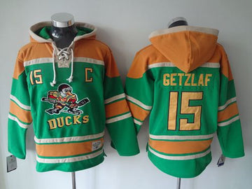 Ryan Getzlaf Anaheim Ducks green jersey