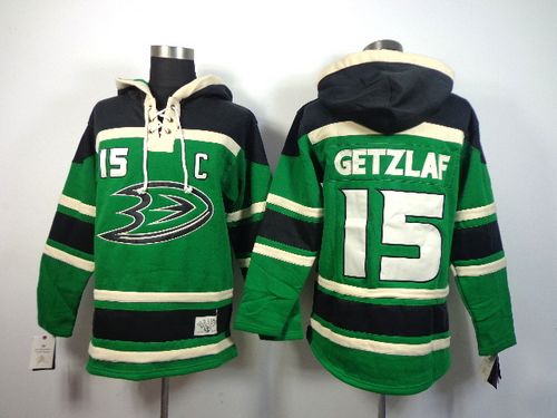 Ryan Getzlaf Anaheim Ducks green jersey