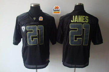LaMichael James Oregon Ducks black jersey