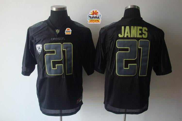 LaMichael James Oregon Ducks black jersey