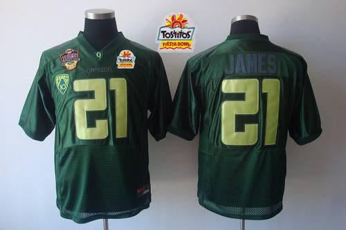 LaMichael James Oregon Ducks green jersey