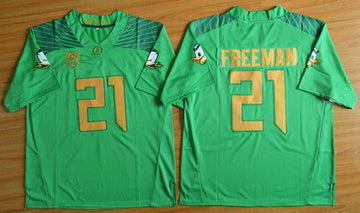 Royce Freeman Oregon Ducks green jersey