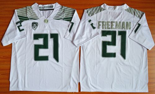 Royce Freeman Oregon Ducks white jersey