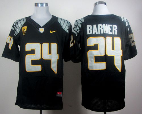 Kenjon Barner Oregon Ducks black Elite jersey