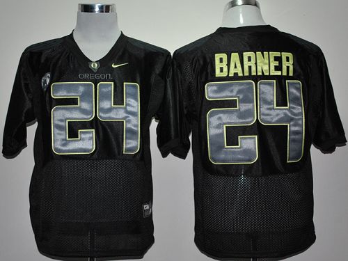 Kenjon Barner Oregon Ducks black jersey