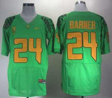 Kenjon Barner Oregon Ducks green Elite jersey