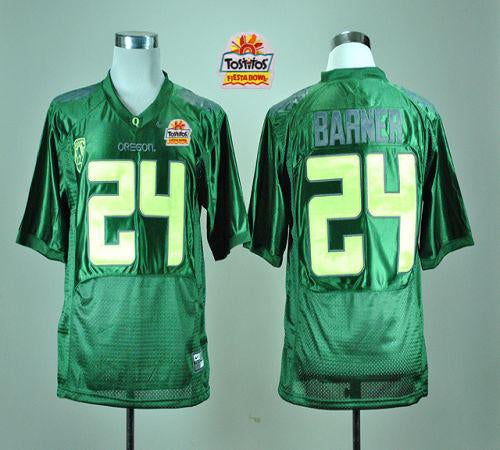 Kenjon Barner Oregon Ducks green jersey
