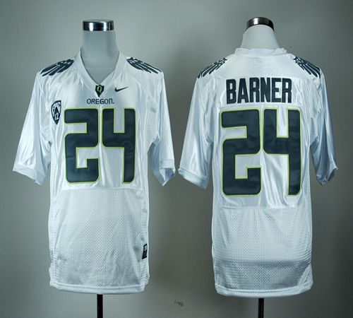 Kenjon Barner Oregon Ducks white jersey