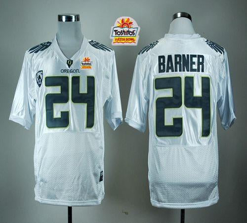 Kenjon Barner Oregon Ducks white jersey