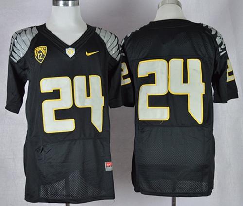 Thomas Tyner Oregon Ducks black Elite jersey