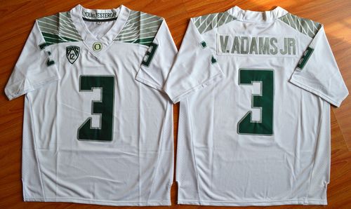 Vernon Adams Jr Oregon Ducks olive jersey