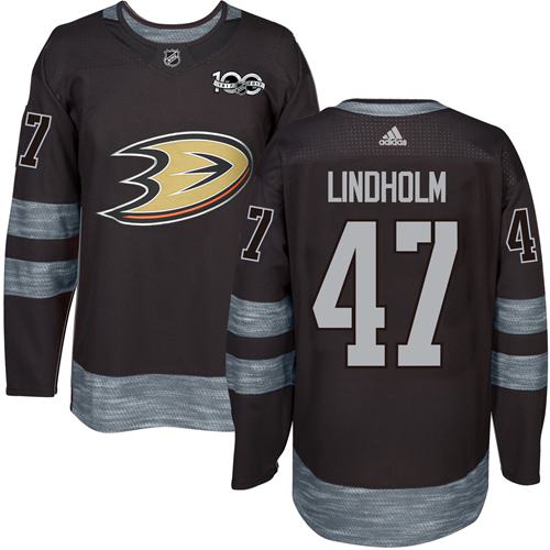 Hampus Lindholm Anaheim Ducks black jersey