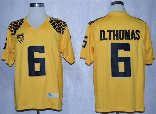 De'Anthony Thomas Oregon Ducks yellow jersey