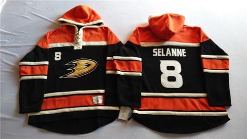 Teemu Selanne Anaheim Ducks black jersey