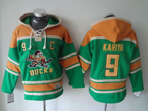 Paul Kariya Anaheim Ducks green jersey