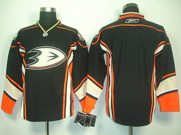 Custom Anaheim Ducks black jersey