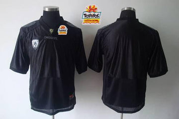 Custom Oregon Ducks black jersey