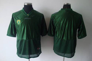 Custom Oregon Ducks green jersey