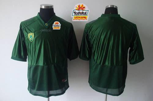 Custom Oregon Ducks green jersey