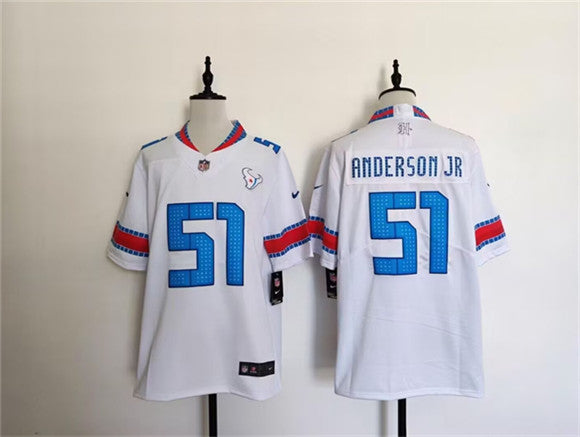 Will Anderson Jr Houston Texans white Limited jersey