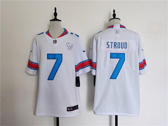 C.J. Stroud Houston Texans white Limited jersey