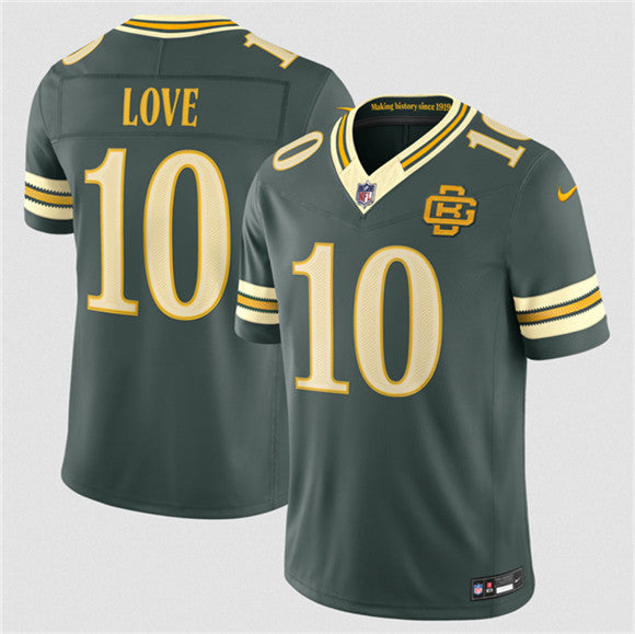 Jordan Love Green Bay Packers green Limited jersey