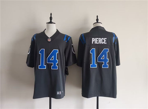 Alec Pierce Indianapolis Colts gray Limited jersey