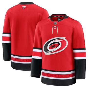 Custom Carolina Hurricanes red Alternate jersey