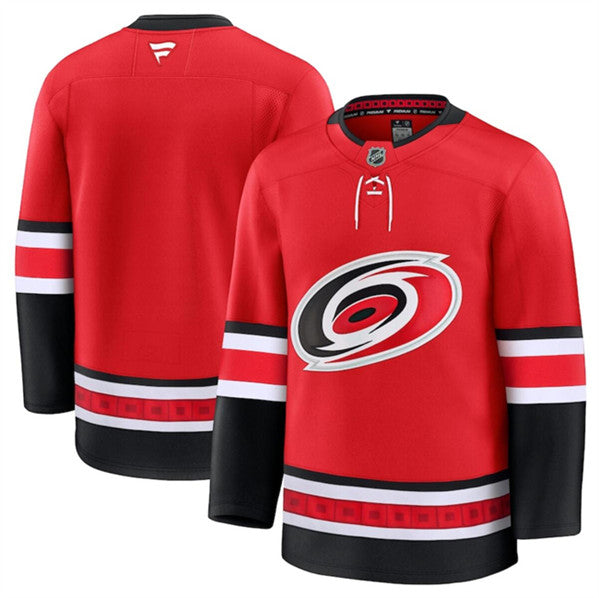 Custom Carolina Hurricanes red Alternate jersey