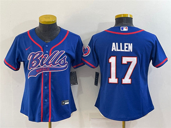 Custom Buffalo Bills royal jersey