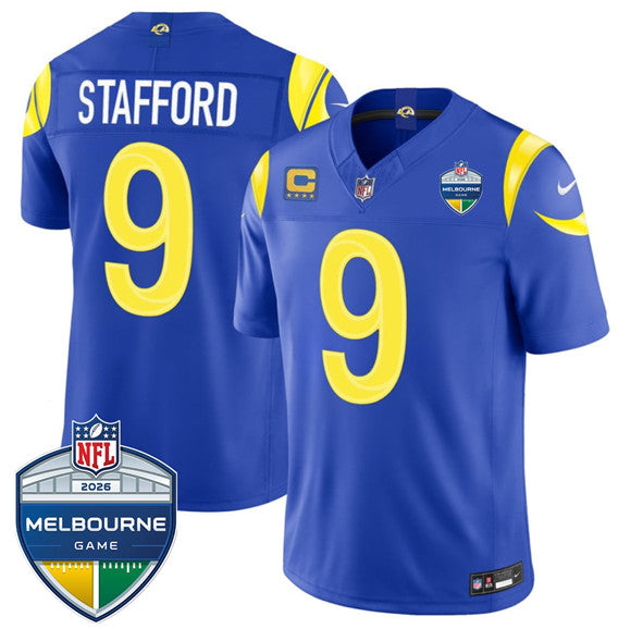 Matthew Stafford Los Angeles Rams royal Vapor jersey