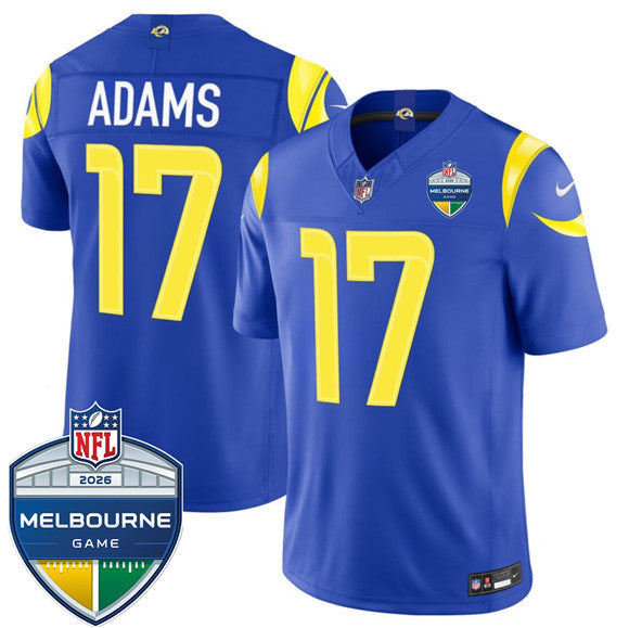 Davante Adams Los Angeles Rams royal Vapor jersey