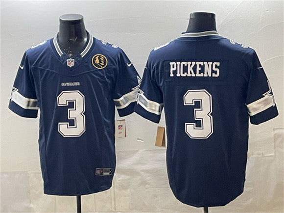 George Pickens Dallas Cowboys navy Vapor jersey