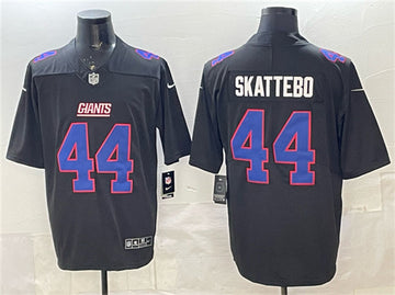 Cam Skattebo New York Giants black Vapor jersey