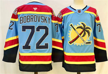 Sergei Bobrovsky Florida Panthers blue Reverse Retro jersey