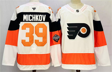 Matvei Michkov Philadelphia Flyers white jersey