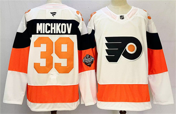 Matvei Michkov Philadelphia Flyers white jersey