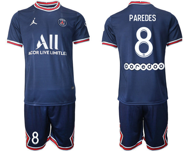 Paredes Paris Saint-Germain blue jersey