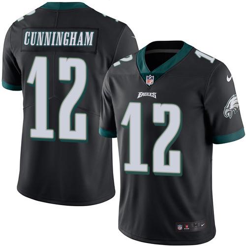 Randall Cunningham Philadelphia Eagles black jersey