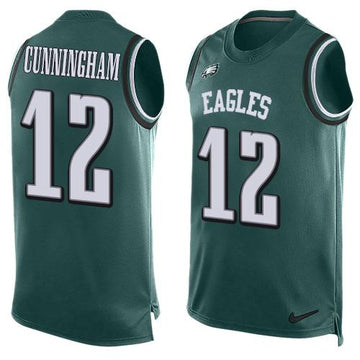 Randall Cunningham Philadelphia Eagles green jersey