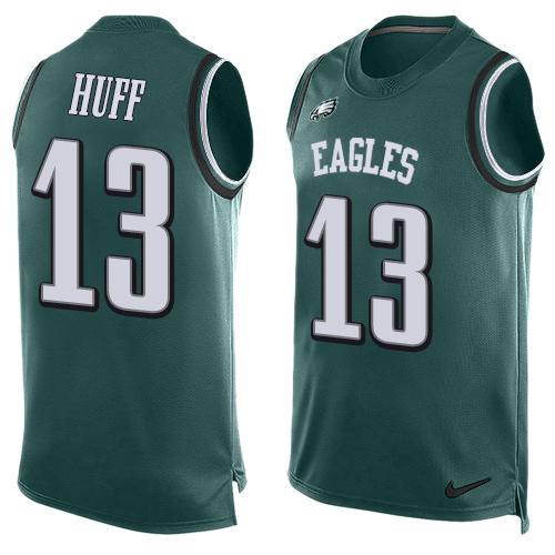 Josh Huff Philadelphia Eagles green jersey