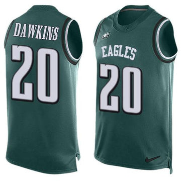 Brian Dawkins Philadelphia Eagles green jersey