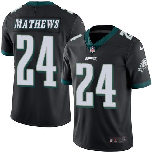 Ryan Mathews Philadelphia Eagles black jersey