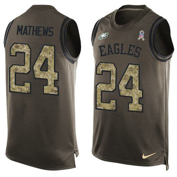 Ryan Mathews Philadelphia Eagles green Salute To Service jersey