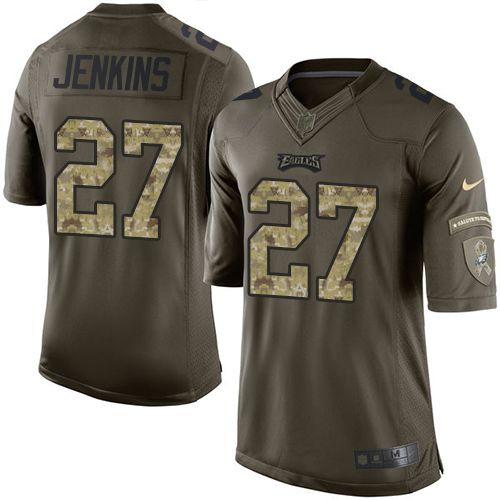 Malcolm Jenkins Philadelphia Eagles green Salute To Service jersey
