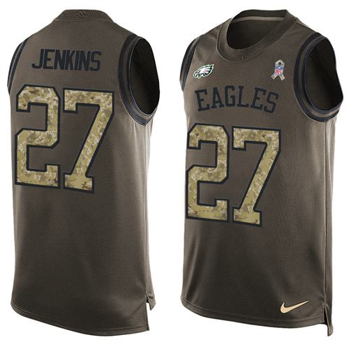 Malcolm Jenkins Philadelphia Eagles green Salute To Service jersey