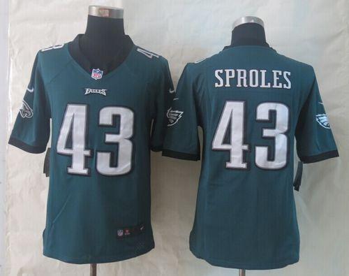 Darren Sproles Philadelphia Eagles green Game jersey